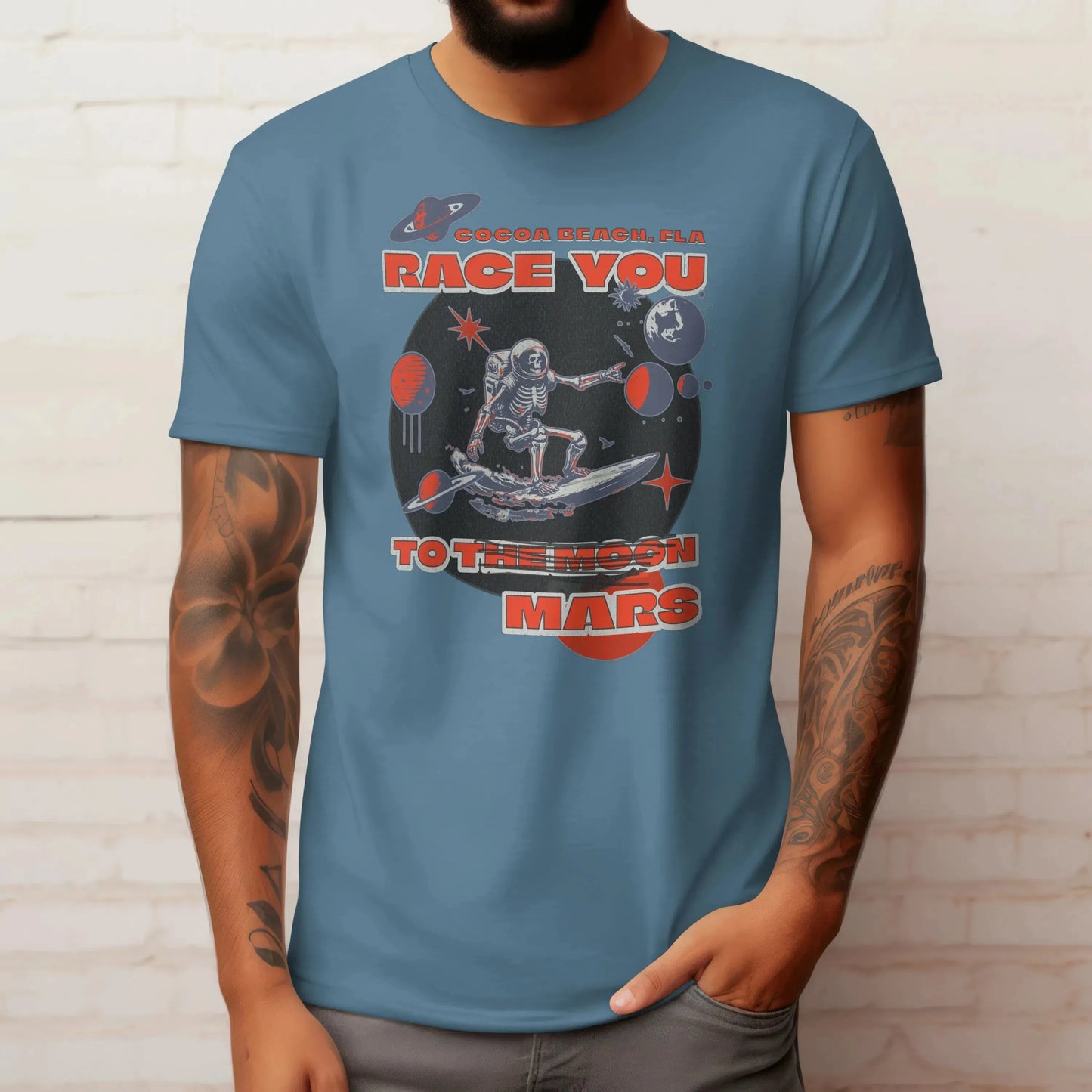 The "Race You To Mars" Vintage Graphic Tee