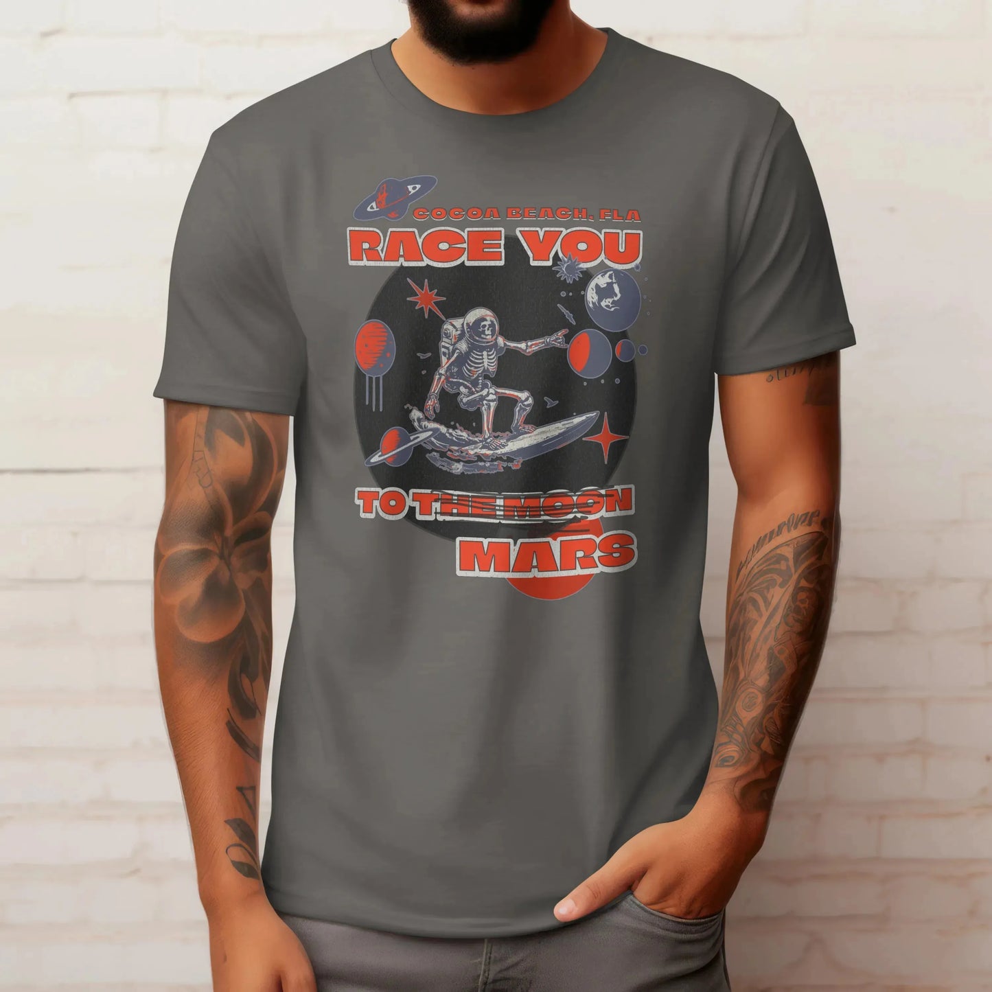 The "Race You To Mars" Vintage Graphic Tee