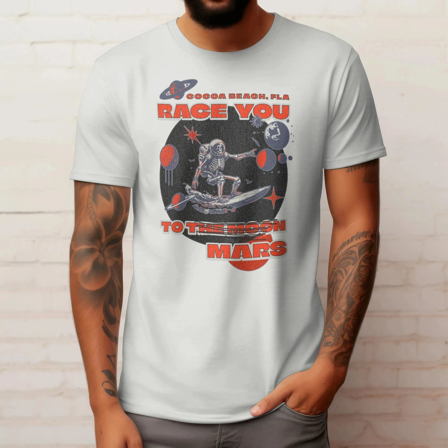 The "Race You To Mars" Vintage Graphic Tee