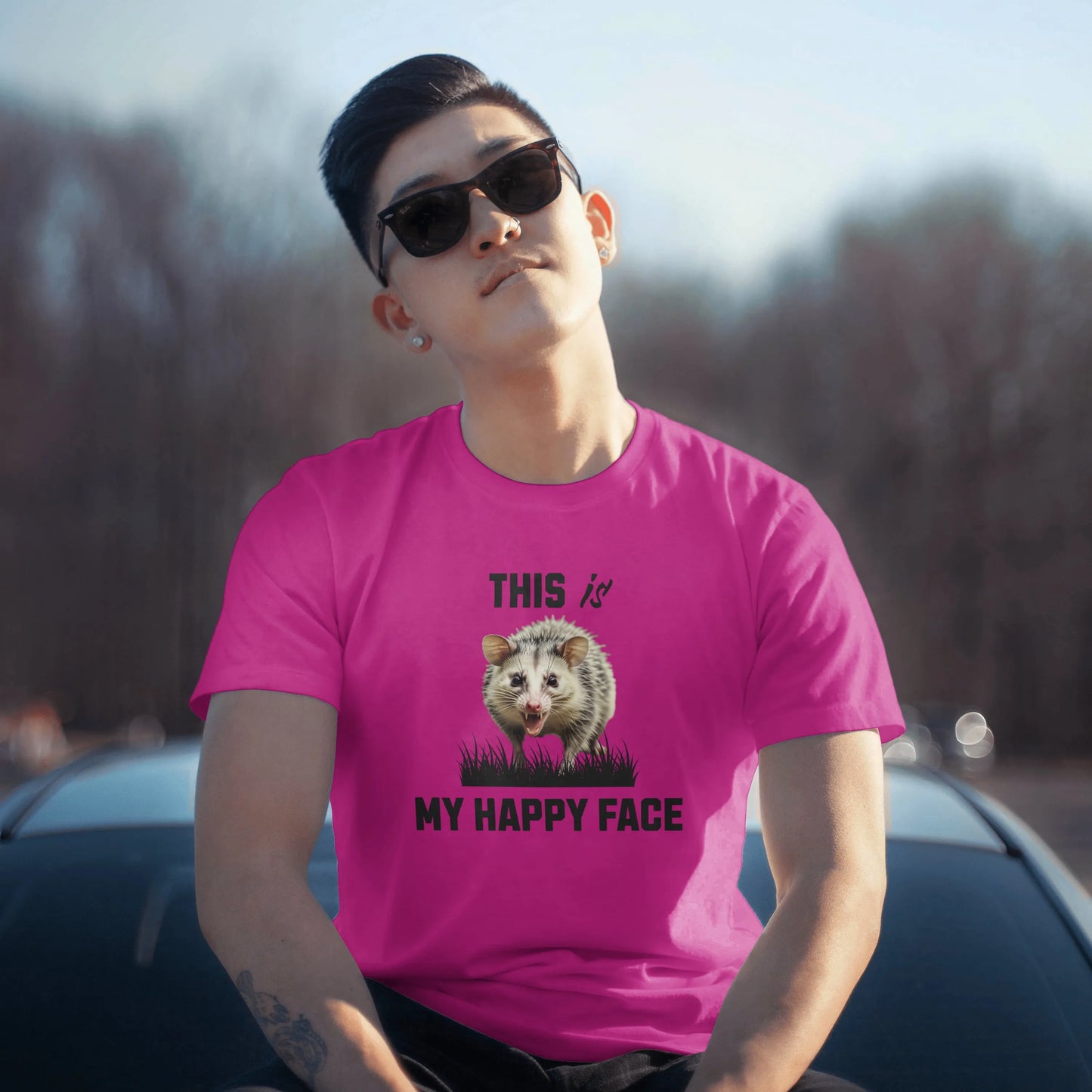 The "This Is My Happy Face" Tee