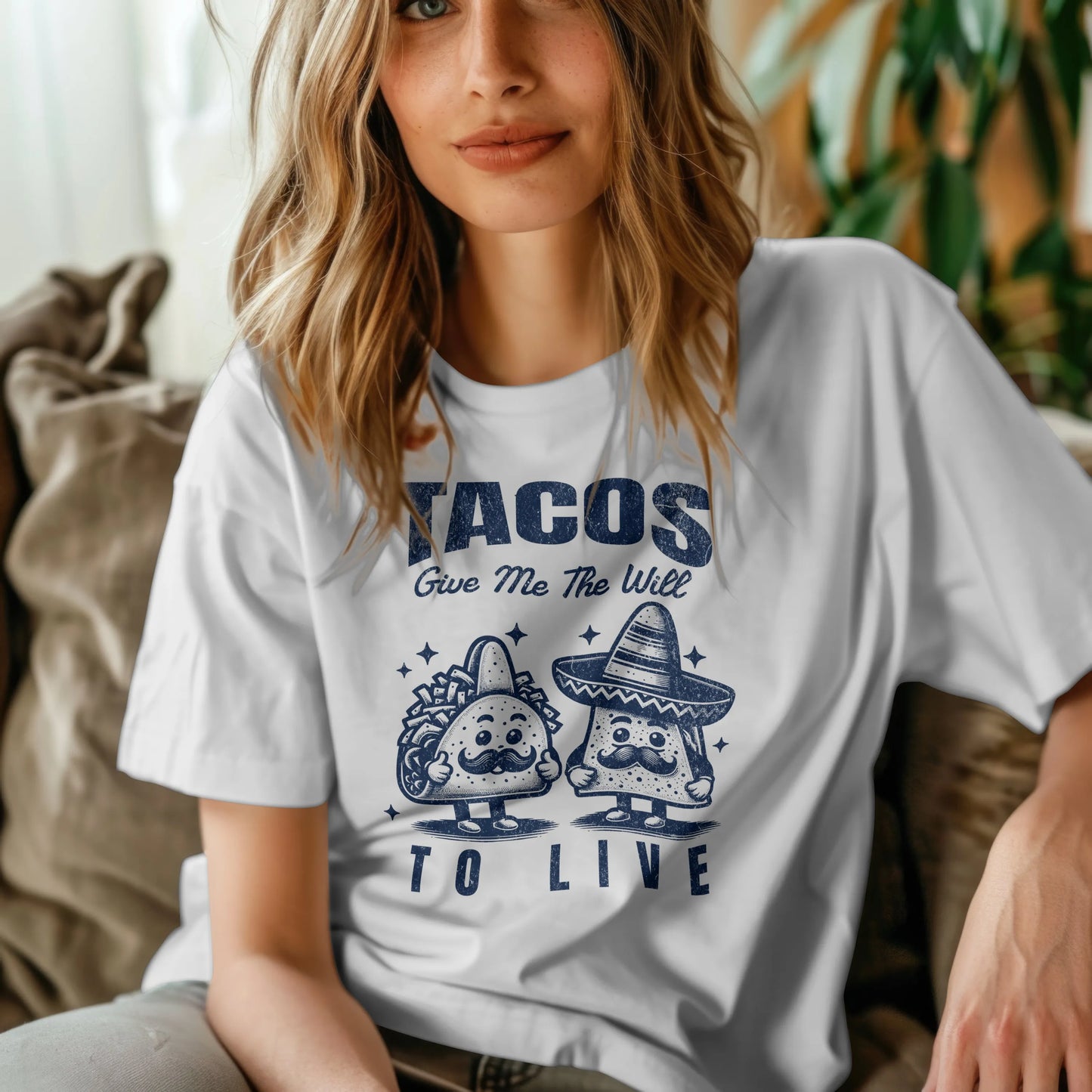 The "Tacos Give Me the Will To Live" Tee