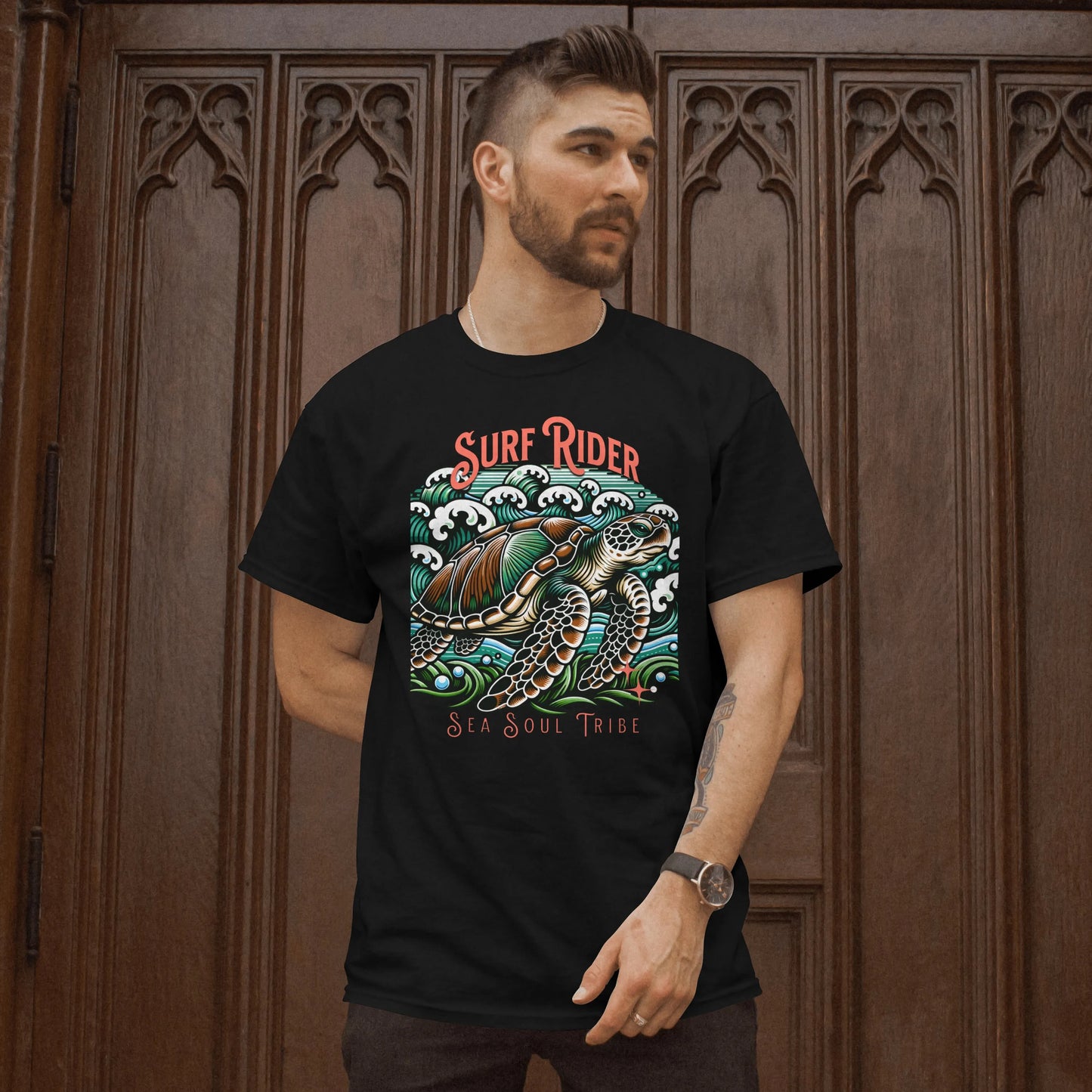 The "Turtles Are Surfers Too" Tee