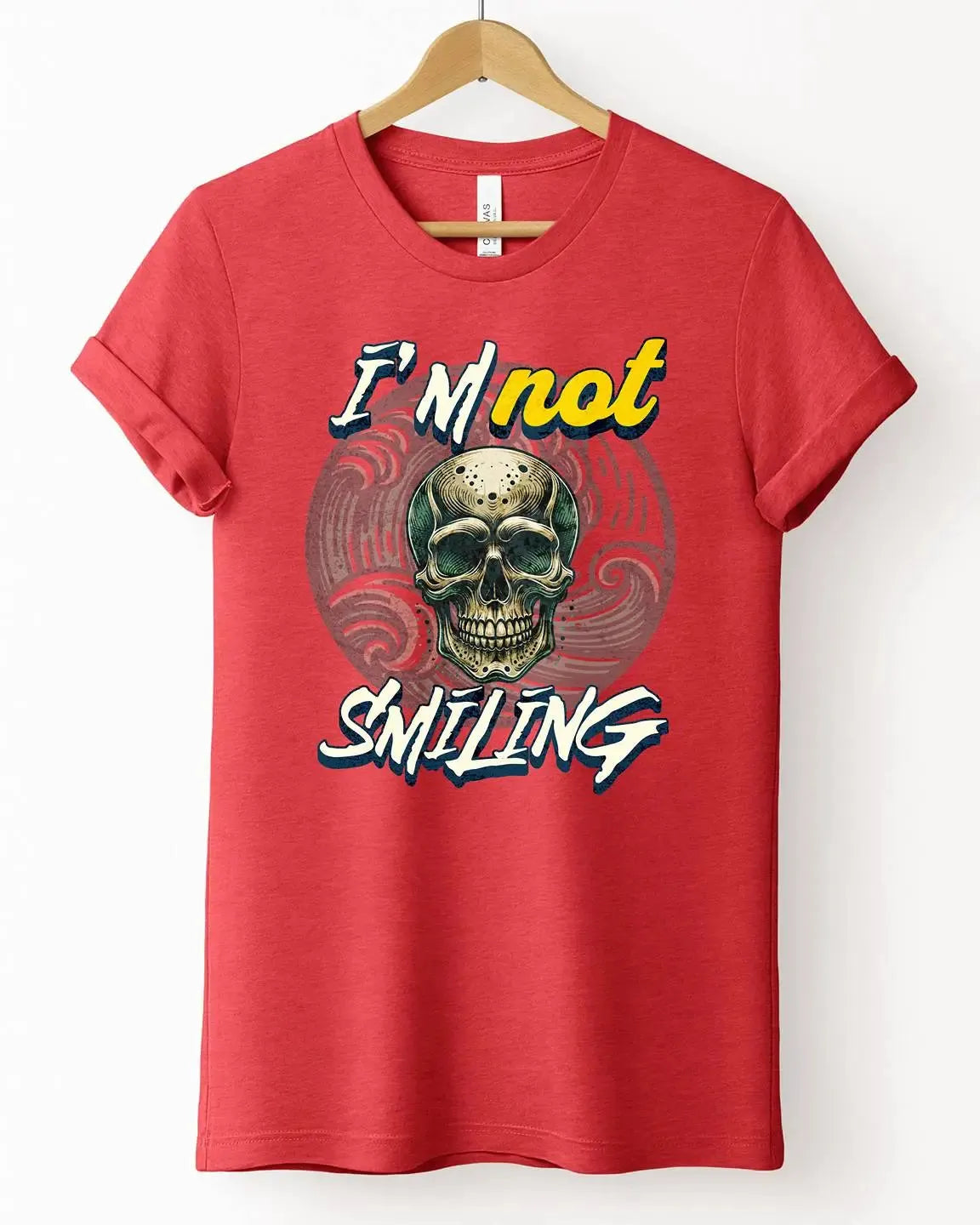 The "I'm Not Smiling" Tee