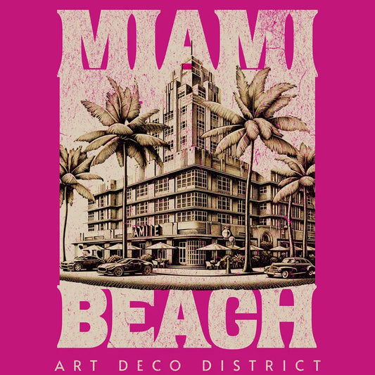 The "Art Deco + Miami Ready" Tee