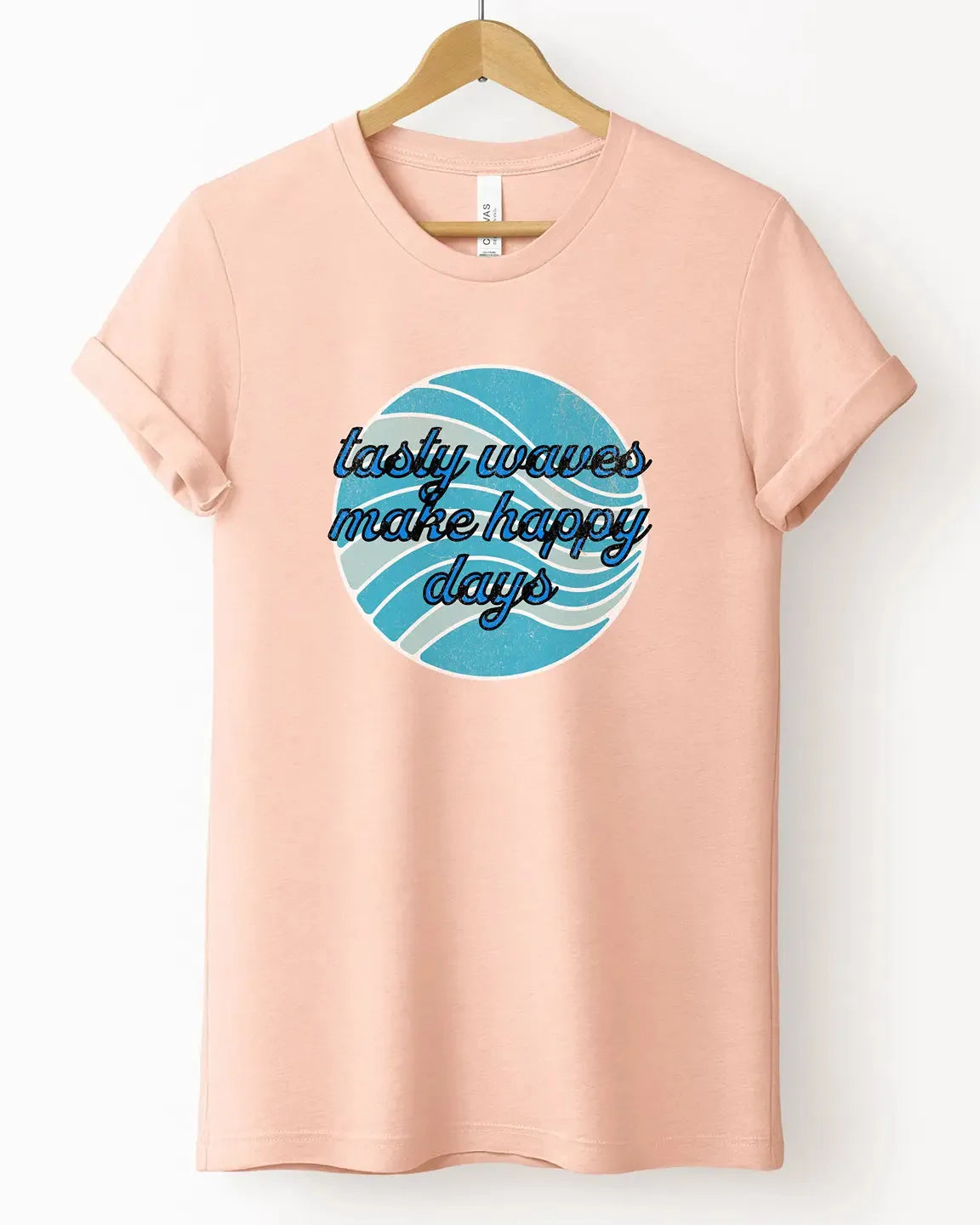 The "Tasty Waves Make Happy Days" Tee