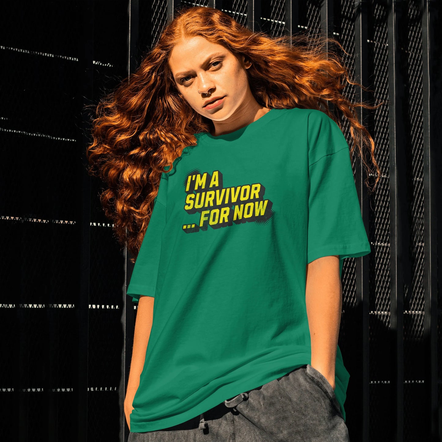 The "I'm a Survivor ... For Now" Tee