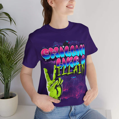 Chillin Like a Villain Women's Graphic Tshirt