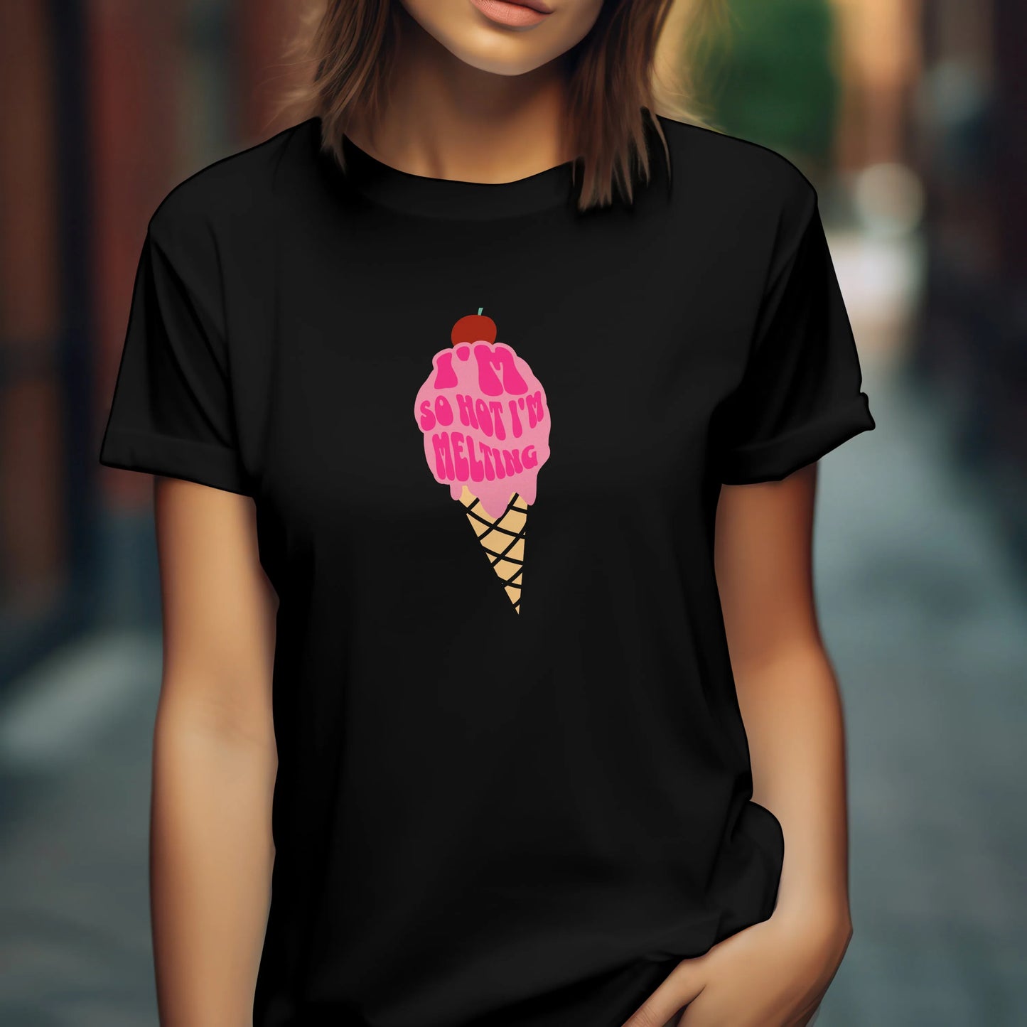 The " I'm So Hot I'm Melting" Tee