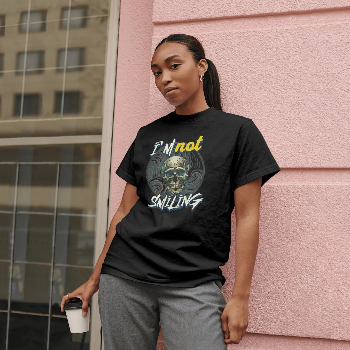 The "I'm Not Smiling" Tee