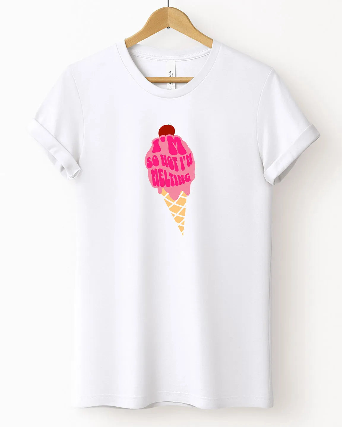 The " I'm So Hot I'm Melting" Tee